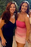 Ok, so I'm 57 years old. Do you know how hard it is to find a dress that doesn't make you feel or look 57? . I've purchased many dresses from Lulus for my daughter. Every one of them were perfect. Im big busted with no hips. Not much shape as far as a waistline. I purchased the dress in a medium. It fit like a glove, hugged in all the right places but I needed a little more fabric at the top. I return it and bought the large. The straps were too long on the medium so I knew they were going to be too long on the large, but after having them taken up, it was perfect! I wore it to my best friend's daughter's wedding. I didn't have to wear a bra and for a 36DD THAT'S a huge deal! Story of my life is buying something to fit my bust and getting it taken in from mid-drift down. I didn't have to do that with this dress. The large gave me a little more room in the tummy area too and the navy color was stunning. Elegant, sexy, a perfect dress. Buy it! But get the straps taken up. You won't regret it! - Mary L.