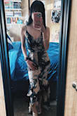 Fits me in all the right spots, (I'm petite) and overall is a beautiful dress! - Kat G.