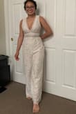 I added the belt. It's beautiful!!! Me encanto, es muy cómodo, elegante, delicado, tiene un precio bastante bajo para lo que es el diseño del vestido - Evony R.