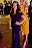 I am very picky and expected to have an awful time finding a dress for a friend's wedding. I stumbled upon Lulus and am so grateful I did! I felt I was in between sizes, but the medium was just a bit too loose in places. This dress is very difficult to zip up which made me feel I had to go up a size, but I was wrong. Once zipped up it felt great! Hugged my curves in all the right places! Of course it had to be hemmed. This is a GREAT quality dress for a great price! Don't hesitate to buy! I can't wait to wear it again! - Vanessa S.