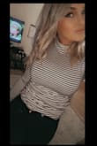 I love this too! The material is so soft and is really pretty color. Ordered a size medium bc my boob area is a little larger, usually wear a small or a medium but would recommend a size up from ur normal. Love the top. Would be perfect if I orders a size L - Juli H.