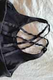 Feels really cheap to wear, plus the straps got stretched out and all wavy after only one use! Definitely not worth the price. - Jocelyn B.