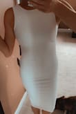I ordered this dress for my rehearsal and rehearsal dinner for my wedding, and I couldn't be happier! It's a perfect fit. Super comfy, flattering for my curves! - Nikki K.