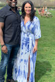 The dress did feel a little on the large side but not enough to change my size. It was the perfect length and was true to description. I got so many compliments and felt like a goddess. - Jamie S.
