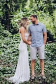 I bought this 2 days before my wedding and it worked out perfect! I did a small church wedding and I was going to wear just a white romper and I am glad I made the decision to buy this last minute! - Kelly M.