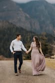 I got this dress for my engagement photos and it was the best decision! It was the perfect balance of elegant and sexy. The color was stunning. I felt amazing in it & the photographer loved it because it was nice and flowy!
It was a little long, but I just added some tall heels and it worked perfectly. Highly recommend this dress! - Kristen F.
