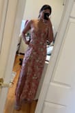 I got this dress for a bridal party and it was perfect. It fit true to size and the length was good for me and great material - Shefali V.