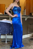 XS
Loved the bright blue color. It was just a little loose around my midsection. The length was longer than I liked. With the boning in the chest area it made my boobs look pointy. - Shannon S.