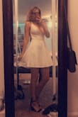 This dress was perfect! I highly recommend it! I used it for my cap & gown pictures and it looked beautiful! - Alexis B.