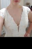 Really nice quality and fit. Flattering and comfortable. The beige/nude under the lace just wasnt the most flattering on my skin tone but otherwise would recommend - Amy B.