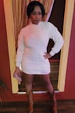 I absolutely love this dress, It fits perfect!  It was warm and sexy and the perfect length. The back cut out makes this dress a hit! - Sacoyia A.