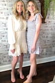 I paired these shoes with a Lulus dress and it was perfect. They gave me enough heel to feel dressed up but were comfortable to wear all day. - Grace O.