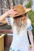 Never thought I would love a hat so much. I don't really wear hats but wanted to try something new to my wardrobe and loved it. Kinda felt like Jessie from toy story so that was a plus - Kaela C.