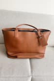I used this bag for a 5 day get away and I was able to pack a lot inside. It's thick and it has a separate zipper on the bottom for shoes or heels, you can fit about 3 good pairs. I highly suggest this bag, plus it's very pretty, and looks like a big tote bag. - Alicia