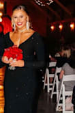 This dress was PERFECTION on my daughter for prom! She is 6'2, Athletic Built, and Busty; so finding a dress that fits in all the right places, in all the right ways is nearly impossible! I went by the measurements listed in the size guide and each area was TRUE to size! We got a Large and only had bra cups sewn into the dress for a "boob lift", no other alterations needed! This DRESS was a "slam dunk" from top to bottom! The style, the color, the fabric, the cut, THE FIT; AMAZING!! She was GRACE, GLAMOUR, ELEGANCE thanks to Lulus and this wonderful find! 100 STARS!! - Tara B.