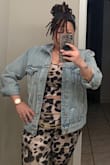 This jacket is cute and fits greats and you can dress it up or dress it down. - Keionna W.