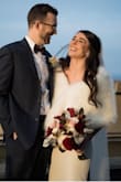 I got married in February, so of course I needed something chic for my shoulders! It also did a great job protecting me from the wind! There's also a little invisible clip in the front that holds it together so you don't have to worry about it. :) - Gloria M.