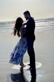 This dress is gorgeous! Beautiful print, great quality, true to size. Perfect for a photo shoot. The dress is a little long but with the wind was whimsical and romantic. - Lynette H.