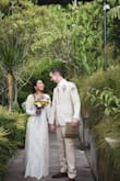 I love it! Was looking for a long sleeve wedding dress and I finally found the one. It fits perfect. I am short, thus need some work on the train but everything else was perfect. Bust and waist fit like glove. My partner and guests was commenting how beautiful the dress was and proudly says its from Lulus. Thank you for making my wedding day perfect. - Aida A.