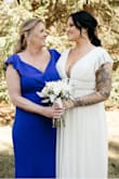Bought this dress for my intimate elopement and loved it! I did make a couple alterations as the dress was really long on me, I also tightened the top near the straps. I got so many compliments and I'm overall so happy I decided to go with this dress. I'm the type of person to look at reviews so I knew I definitely would be writing one about this dress. - Julianne C.