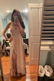 Flattering dress ! Bought this in the blush pink to wear for a wedding in the DR. Might also wear it wine tasting in the Hamptons ! - Madeline G.