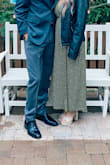 I purchased these for a wedding that I was in and wore them again to a different wedding as a guest. I loved the idea of the chunky sole and a thick heel; I was hopeful that it would provide comfort for long standing hours, walking and dancing. These shoes are absolutely amazing. I am 100000% obsessed and literally cannot believe how comfortable they are!! I need to purchase them again so I cannot wait until they are in stock again because I need them. - Jordan S.