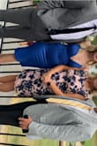 I got so many compliments on this dress! Even with how low the cut is, I didn't feel like it was too revealing for a wedding. It was extremely comfortable to dance in all night. - Samantha