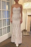 The dress is very nice, not exactly what I am looking for, but still cant deny how well made and fitting this dress is, just find it a bit casual for what I have in mind for my wedding, but I can see how this is beautiful for those looking for a nice budget dress that still fits nice. - Alma R.