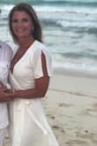 Double sided tape is a must,
Loved how the dress fit - Lisa S.