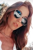 Great sunglasses! There lightweight, the color is really cute and the lenses are perfect! - Amanda L.