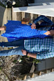 The small fit perfectly! It was a little loose in the bust area but still able to cover up if I tightened the dress! Great for summer/ spring days. - Amanda S.