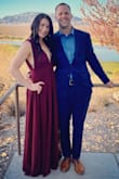 This dress fit perfectly. If you have a belly, hips, butt, the flow of the dress is flattering for all of it!
I am smaller chested so I can't speak for others, but I had no issues with the dress staying in place. - Samantha J.