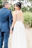 I love this dress! Very well made, great quality, elegant, and classy with a perfect hint of sexy. Ran small so I ordered two sizes to be safe. I got the right one and returned the one that didn't fit. - Margarita G.