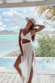These pants fit perfectly. The length was perfect for my 5'9 height. Can be worn on even the hottest of days as they are super light and airy! - Alyssa B.