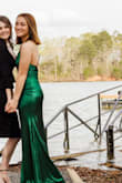 I absolutely loved this dress, it was perfect for my sorority formal and I got so many compliments on it! It fit so perfectly and it was extremely flattering. I didn't need to get it hemmed, as it was long enough to cover my feet even with heels on. Definitely recommend! - Emma C.