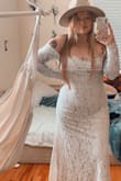 Got this to renew my vows and it worked perfectly. I paired it with a more boho style hat and it looked so cute! - Tiffany G.
