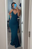 Got this dress for my sorority formal and it fits amazing. I look like a baddie. Hugs all of my curves perfectly and I am able to move comfortably in it. 10/10 WOULD RECOMMEND! - Morgan W.