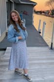 So cute!!! Perfect for spring or summer! Good fit and length, easy to dress up or down! Considering getting the matching top, but cute with a white shirt and jean jacket! Love the color and pattern! - Megan M.