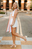 These heels are the perfect height and so comfortable. I've worn them walking all around campus for my senior photos and I now plan to wear them for a wedding I'm in this summer. I highly recommend these between style + affordability! - Natalie H.