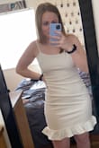 This dress is very flattering. As a girl who is tall I find it very hard to find a dress that is the appropriate length, while being fun and flirty. This dress does just that! - Emily S.