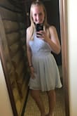 I was away when I got the notice that this dress had arrived in the mail and I was nervous because I have had a lot of online orders recently, not meet the quality I was expecting but this one met my expectations and more. I felt like a princess and I can't wait for several weddings this summer to wear it to. - Serenity H.