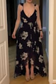I love how it ties on the inside wrap so your waist can really show off! So beautiful and flow-y! - Jenny P.