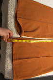 The description says "ankle length" although they do not look ankle length in the pictures which was fine because I didn't want ankle length pants. HOWEVER, I also did not want pants 3 inches too long. Am I being punk'd? Because I don't see how these could fit properly on anyone with a 33 in inseam. Did I get a defective pair?? The pants themselves are nice and fit well around the waist but what is going on with the length?? Why did no one mention the ridiculous length?? - Griselda M.