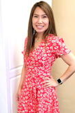 I love the fit of this dress. I also got it in mustard yellow as well. - Jasmine V.