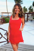LOVE!!!! I got so many compliments on this dress. It fit great and was fitted in the right places. Great for a tropical trip. - Amy C.