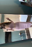 LOVE this two-piece set. Fits perfectly (I ordered a size small). Hugs in all the right places - looking forward to wearing it on my upcoming 30th birthday vacation! - Parisa B.