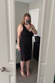 I didn't know about this one because I'm often self-conscious about tight dresses but this is a perfect dress for every girl to have in her wardrobe. Top straps were a tiny bit loose for me but nothing worth tailoring. - Hanah S.