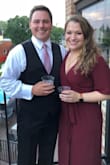 Wore this to my husband's best friend's wedding and received so many compliments! The neckline and leg slit are super flattering and I love the wine red color. - Ellen C.