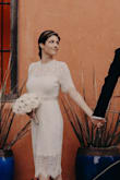I love this dress so much!!! It was perfect for my intimate wedding. I felt very comfortable and confident wearing it, and got many compliments! Fast shipping and super affordable, I highly recommend it! - Elena G.