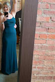 I loved this dress it was so comfy & beautiful! I felt very confident in it and got lots of compliments- I'm more muscular & mid size so finding Dressed that looks flattering is nearly impossible but this one was perfect! The only issue was I wore it as a maid of honor and my sister couldn't find any ties online to match bc the color is so unique! - Kelly O.